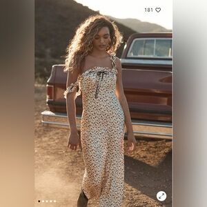 Reformation Erdem Silk Dress